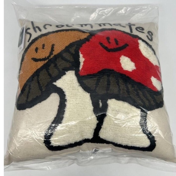 NWT Urban Outfitters Shroommates Throw Pillow - Picture 2 of 5